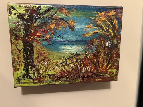 AUTUMN RIDGE de Catherine Ludwig Donleycott, Pintura a la venta en Singulart