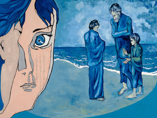 The Tragedy at the Beach von Kent Laforme, Malerei kaufen auf Singulart