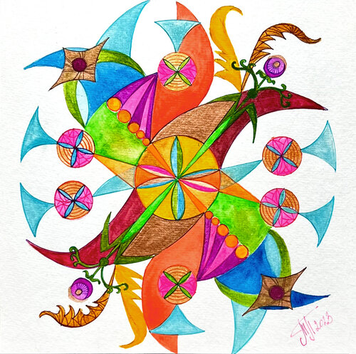 Goron Ki Na Kalon Ki by Tatjana Perowa, Painting for Sale on Singulart