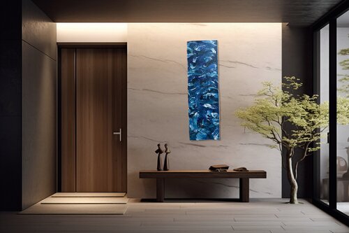 Blue Mirage de Rishika Sahgal, Pintura a la venta en Singulart