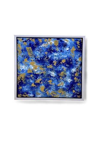 Golden Depths van Rishika Sahgal, Schilderij te koop op Singulart