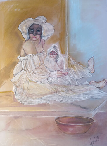 L'offerta by Marianna De Leoni, 종이 for Sale on Singulart