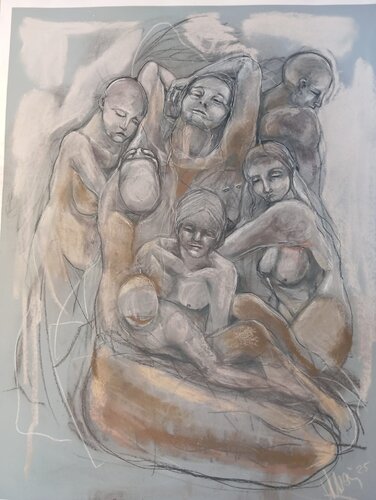 Solitudini 2 by Marianna De Leoni, Work on Paper for Sale on Singulart