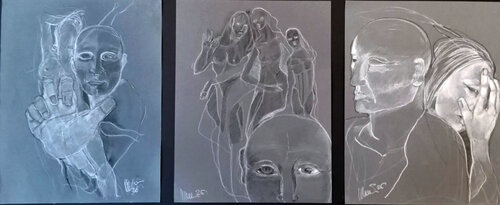 Orfeo (Enfers Orphée) de Marianna De Leoni, Dibujo a la venta en Singulart