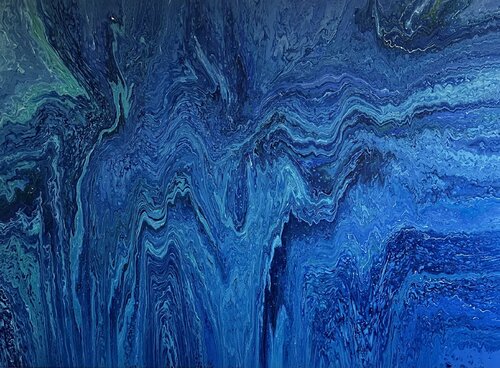 OKYANUSYA van Binnur Bükücü, Schilderij te koop op Singulart