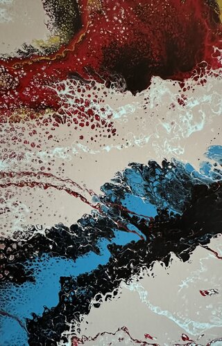 CORAL by Binnur Bükücü, Painting for Sale on Singulart