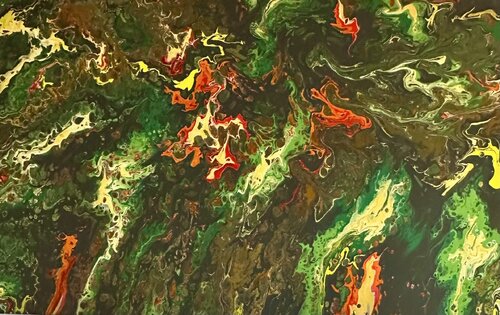RAINFOREST par Binnur Bükücü, Peinture en vente sur Singulart