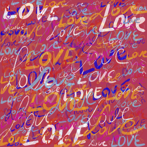 Hearts and Love Lenticular von David Margolis, Andere Medien kaufen auf Singulart