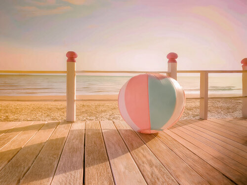 Pastel Horizon par David Margolis, Autres supports en vente sur Singulart