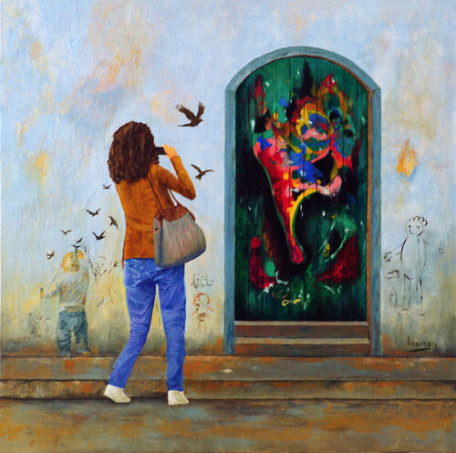 Graffiti van juan Alfonso Marban Muñoz, Schilderij te koop op Singulart