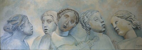 CANTORIA by juan Alfonso Marban Muñoz, Painting for Sale on Singulart