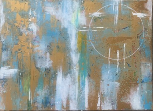 Golden Hour by Michaela Doll, Painting for Sale on Singulart