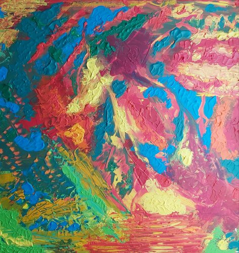 XAM25-002 Wetterkarte von Michael Hoos, Malerei kaufen auf Singulart