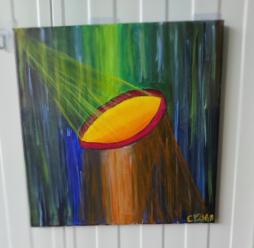 XAA16-002 Aliens Home by Michael Hoos, 絵画 for Sale on Singulart