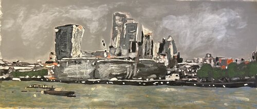 Paisaje urbano de Londres par Antonio Balsera Fernández, Peinture en vente sur Singulart