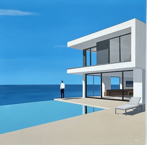 Quietude N2 by Antoine GODDEFROY, Painting for Sale on Singulart