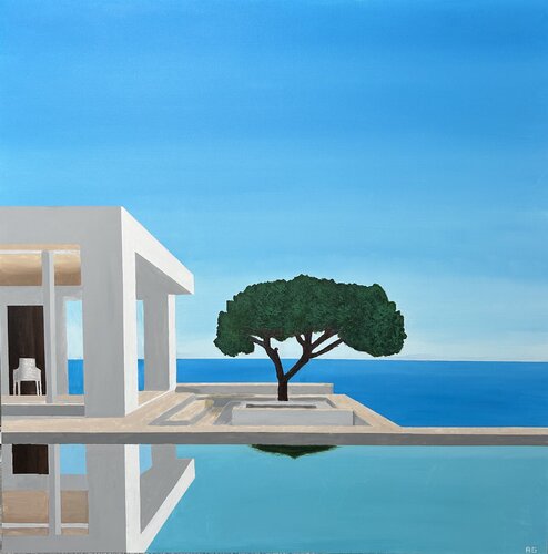 Quietude N1 by Antoine GODDEFROY, 회화 for Sale on Singulart