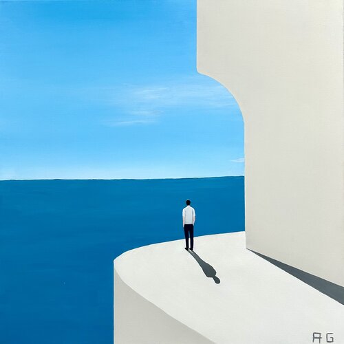 Openness to the world N3 van Antoine GODDEFROY, Schilderij te koop op Singulart