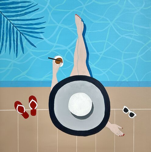 Americano van Antoine GODDEFROY, Schilderij te koop op Singulart