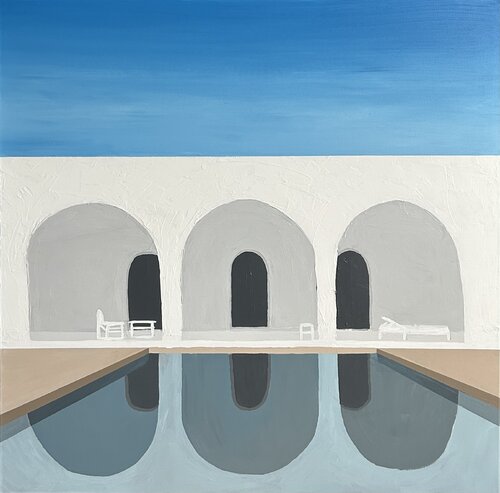 Casa van Antoine GODDEFROY, Schilderij te koop op Singulart