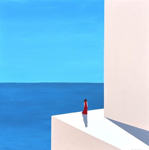 Openness to the world N4 by Antoine GODDEFROY, Painting for Sale on Singulart