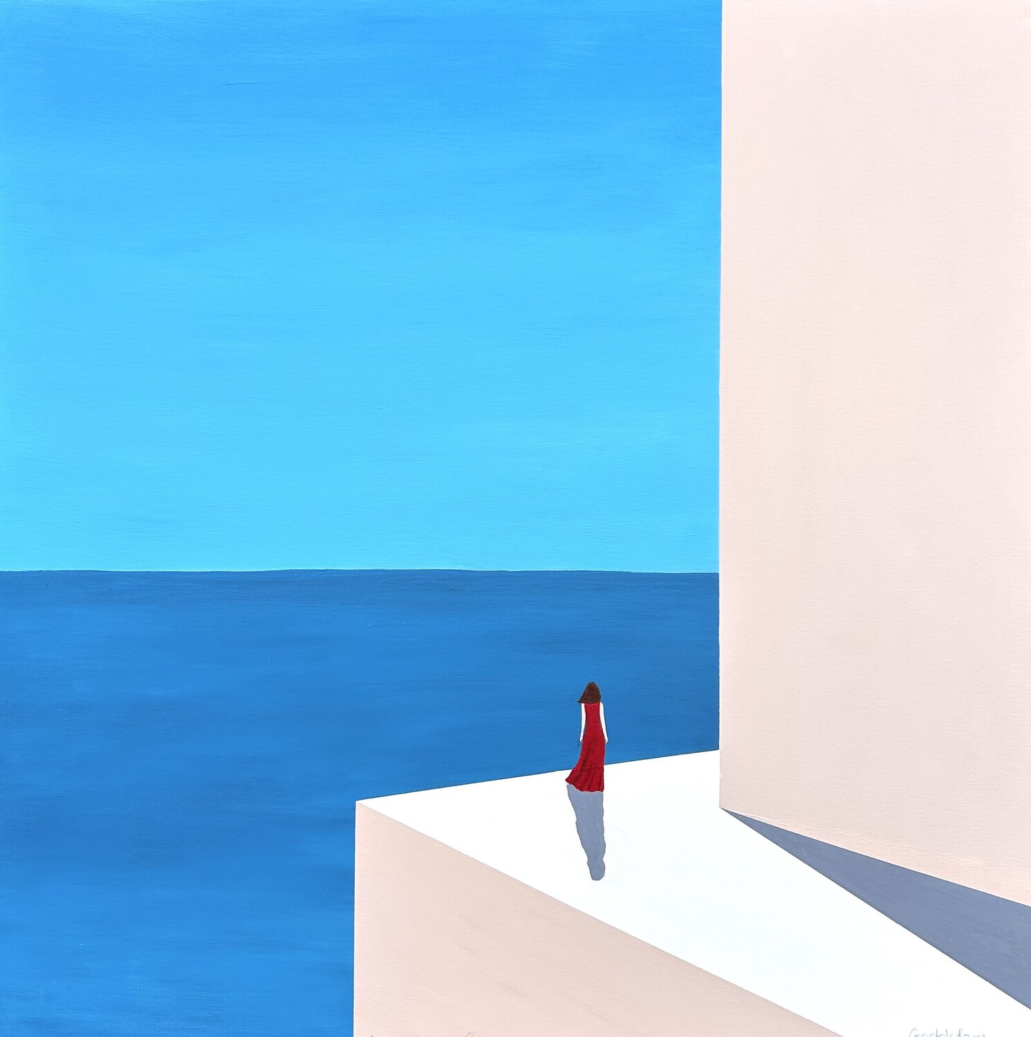 Openness to the world N4 Antoine GODDEFROY Dipinto originale in vendita