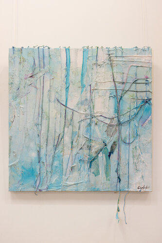 AZUL van Angela Cuello, Schilderij te koop op Singulart