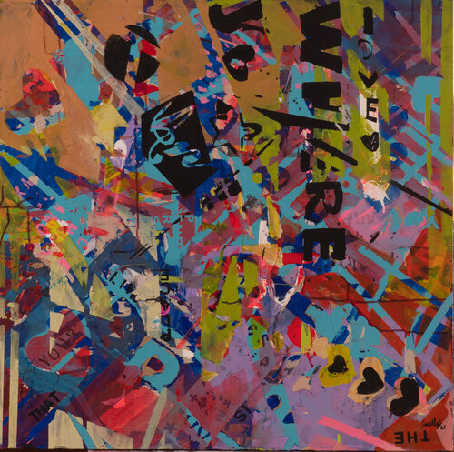 You Are the Most important person van Angela Cuello, Schilderij te koop op Singulart