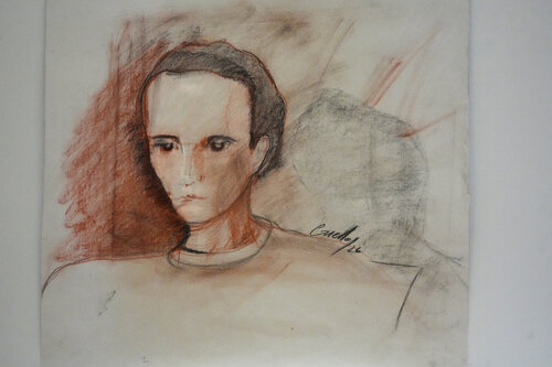 Mirada by Angela Cuello, Drawing for Sale on Singulart