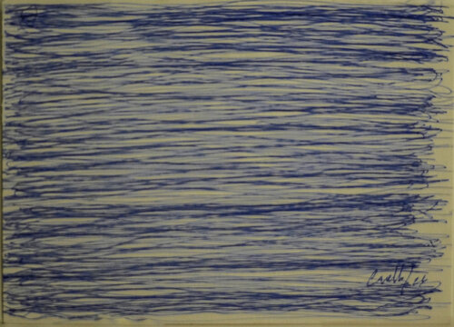 Mar de trazos by Angela Cuello, Drawing for Sale on Singulart