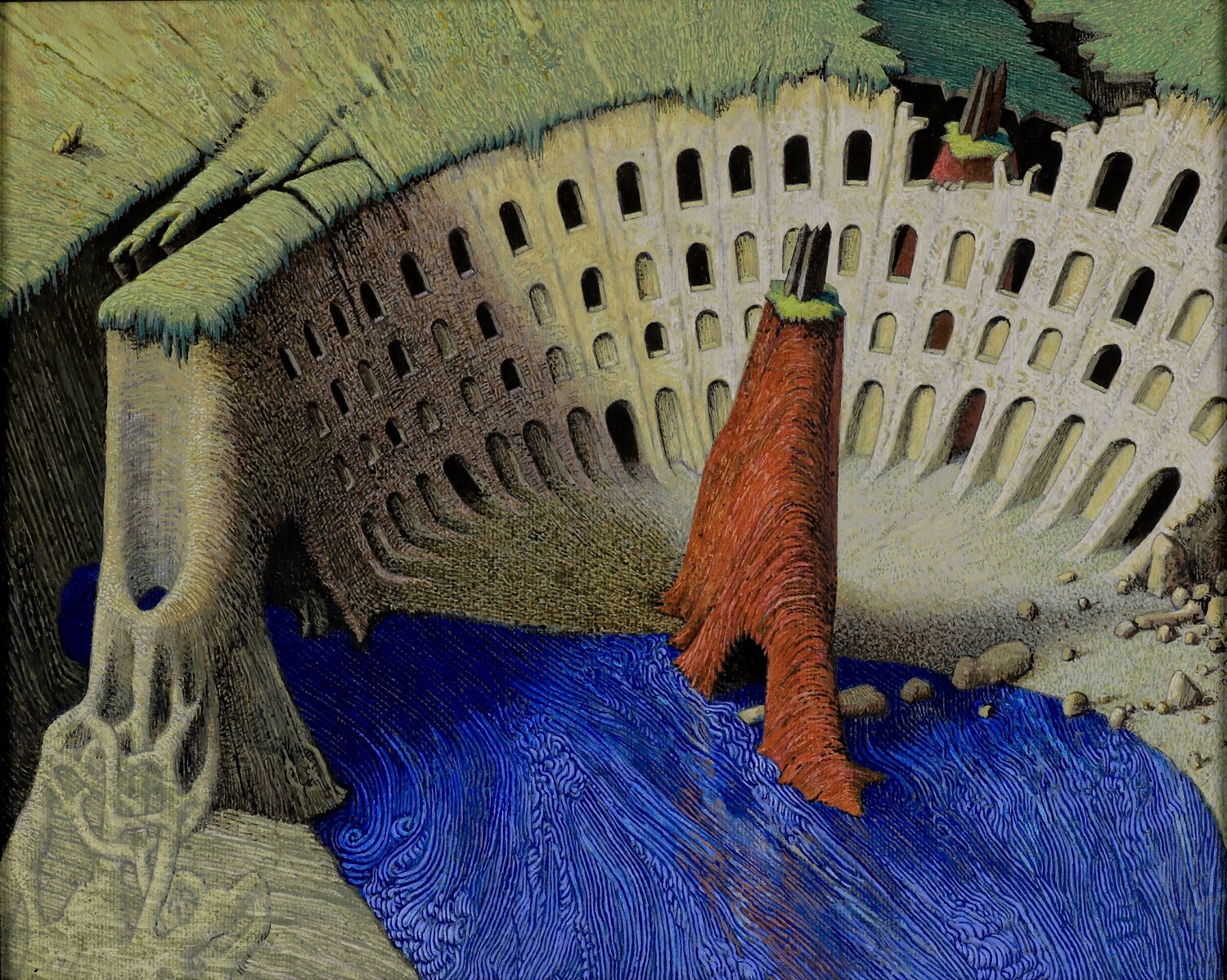Gokenzan Knut Müller Original painting for sale