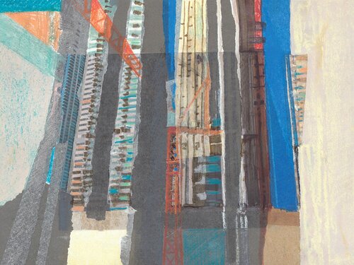 DUBAI | TEXTILE de Sandra Fadayel, Impresión a la venta en Singulart