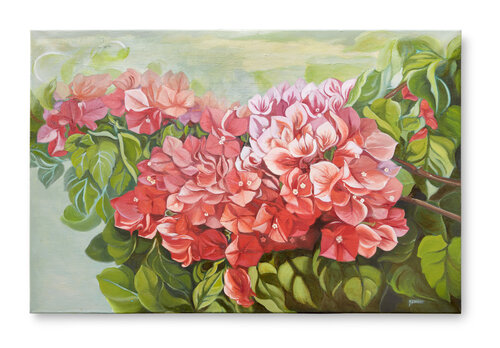 ´ BUGAMBILIAS´ von Mercedes Aparicio, Malerei kaufen auf Singulart