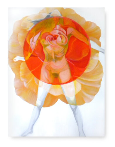 ´ ´IRRADIANDO EN AMOR INCONDICIONAL´ von Mercedes Aparicio, Malerei kaufen auf Singulart