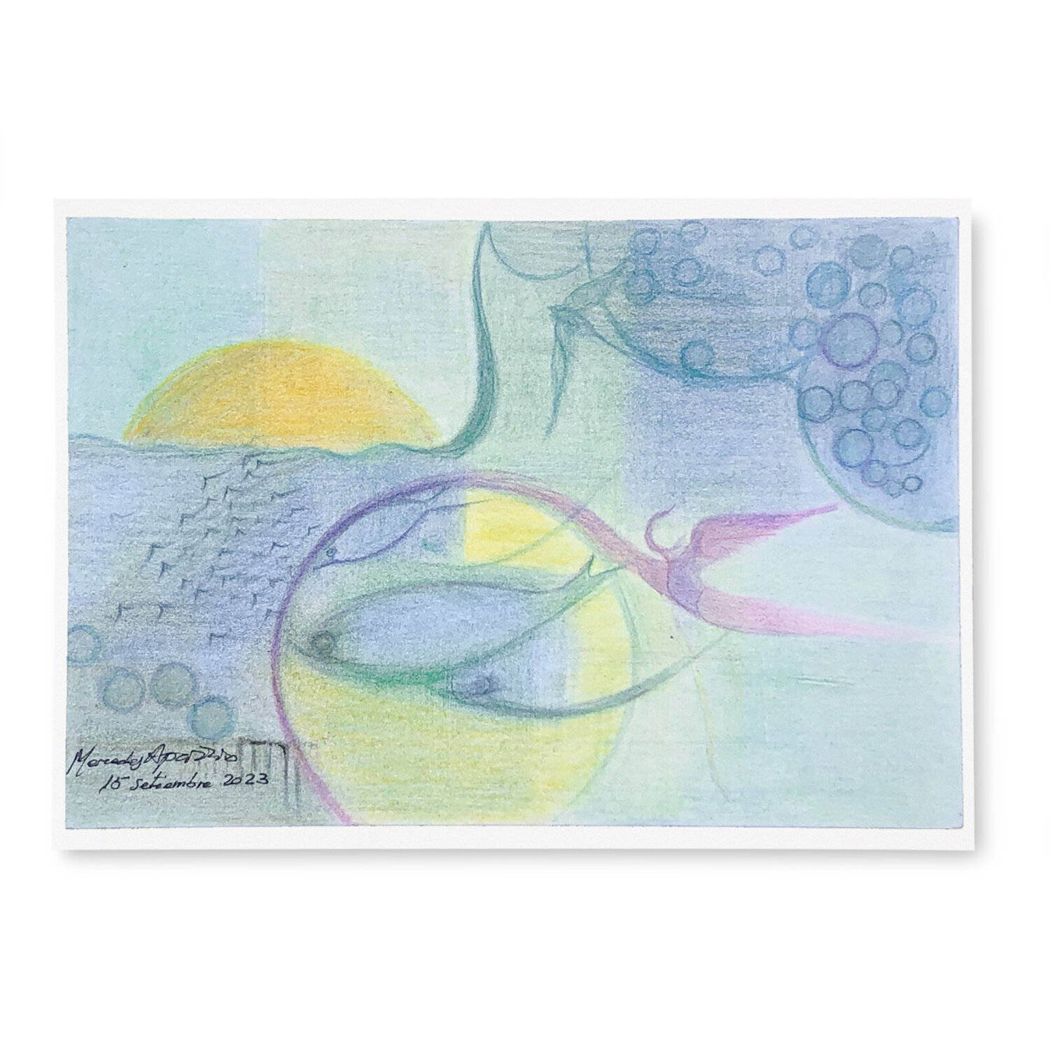 TARJETA DE ARTE Mercedes Aparicio