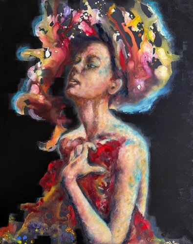 Passion by Dhira Barein, 회화 for Sale on Singulart