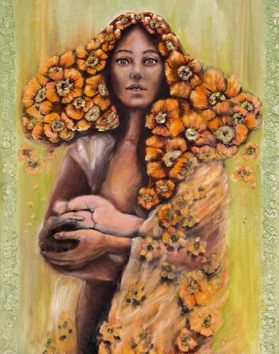 The Beginning by Dhira Barein, Painting for Sale on Singulart