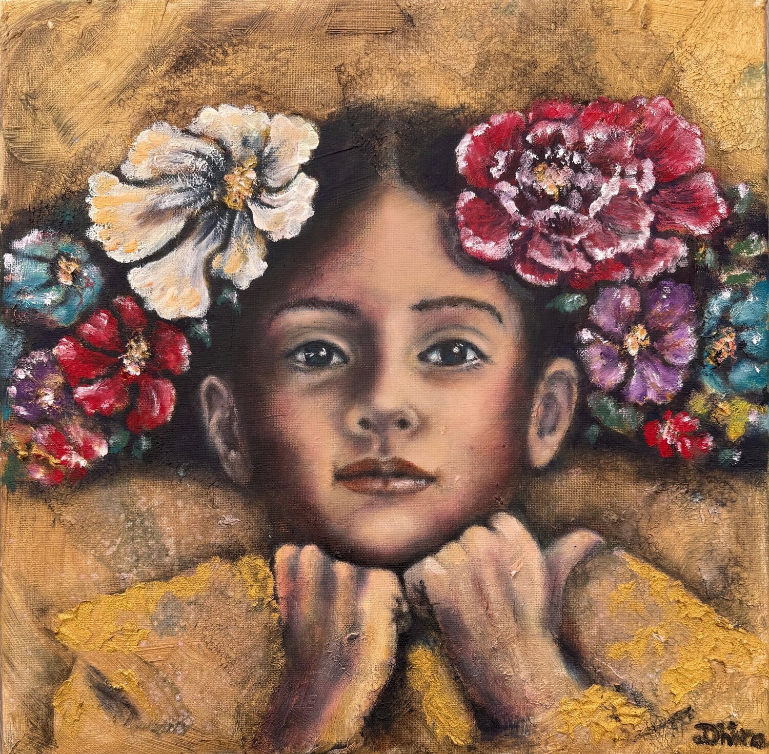 Klimt girl Dhira Barein