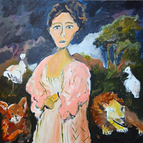 La noblesse van caroline Kasteller, Schilderij te koop op Singulart