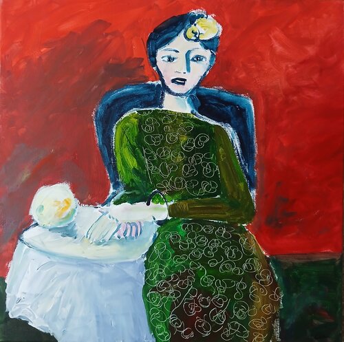 L'avenir van caroline Kasteller, Schilderij te koop op Singulart