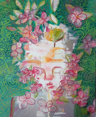 Le rêve en soi van caroline Kasteller, Schilderij te koop op Singulart