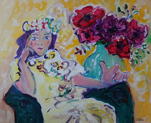 Je t'écoute de caroline Kasteller, Pintura a la venta en Singulart
