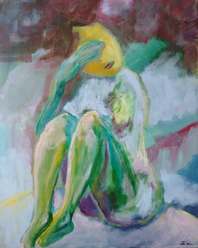 Langueur par caroline Kasteller, Peinture en vente sur Singulart