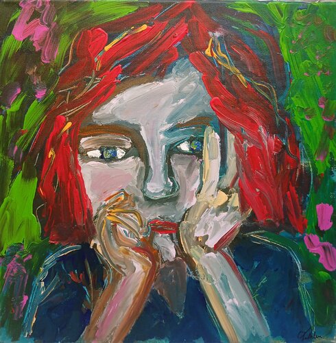 Ivana van caroline Kasteller, Schilderij te koop op Singulart