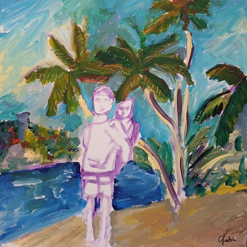 Maldives von caroline Kasteller, Malerei kaufen auf Singulart