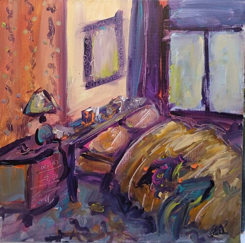 La chambre van caroline Kasteller, Schilderij te koop op Singulart