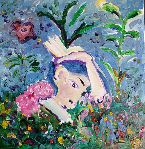Prendre racines van caroline Kasteller, Schilderij te koop op Singulart