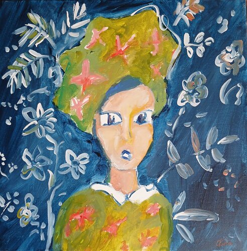 Léonie di caroline Kasteller, Pittura in vendita su Singulart