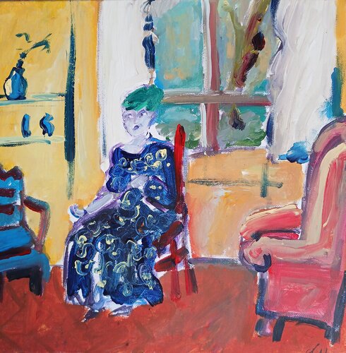 Bérénice di caroline Kasteller, Pittura in vendita su Singulart