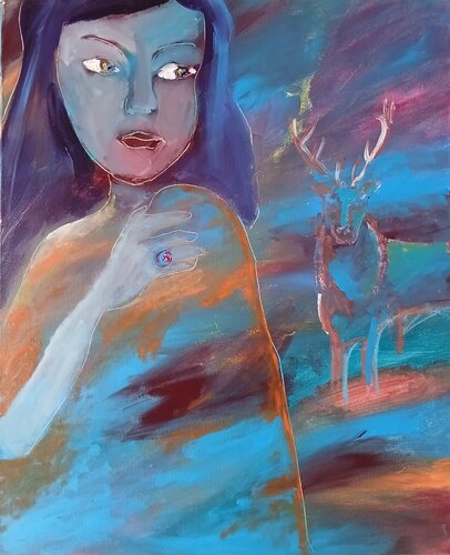 L'inconscient van caroline Kasteller, Schilderij te koop op Singulart